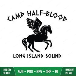 camp half blood long island sound svg