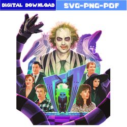 beetlejuice svg, vance kelly svg, beetlejuice halloween svg, horror movie svg, halloween svg, png pdf digital file