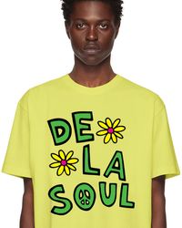 de la soul retro hip hop logo simple handdrawn t-shirt golden age hiphop progressive jazz rap graphic tee gift for de la