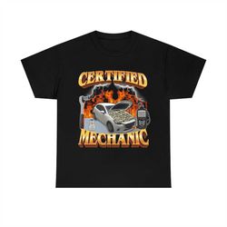 certified mechanic t-shirt