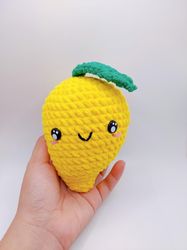 mango amigurumi crochet downloadable pdf, dutch, english