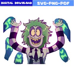 beetlejuice svg, ghost svg, lydia svg, horror movie svg, horror character svg, halloween svg, cartoon svg