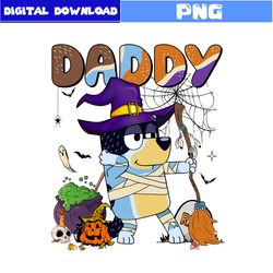 daddy halloween png, bluey halloween family png, bluey png, bluey png, daddy png, halloween png, disney png