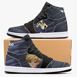 sailor moon sailor venus jd1 shoes, sakata gintoki gintama jordan 1 shoes, sakata gintoki gintama sneake