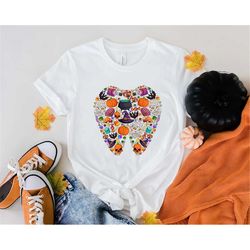 dental halloween vibes shirt, boo tooth tee, dental hygienist gifts, pumpkin season, spooky teeth, trick or teeth, denti