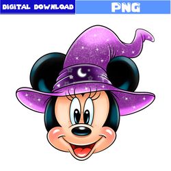 minnie mouse png, minnie mouse face png, halloween minnie mouse png, mickey png, halloween png, png digital file
