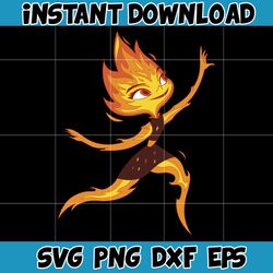 elemental clipart set svg, elemental svg cut files for cricut, silhouette, svg, elemental svg, instant download