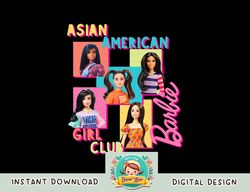Barbie - Asian American Girl Club png, sublimation copy