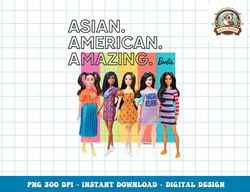barbie - asian. american. amazing. png, sublimation copy