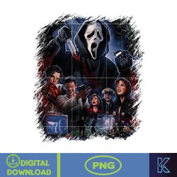 horror characters png, horror movies png, horror halloween png, horror png sublimation, horror high quality