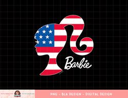 barbie - barbie logo usa flag png, sublimation copy