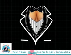 funny ladies cleavage tuxedo party mardi gras tailgate png, sublimation copy