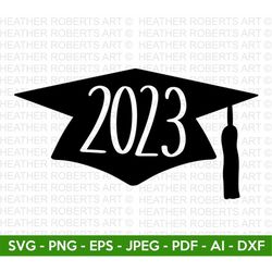 graduation cap 2023 svg, graduation cap svg, graduation 2023, class of 2023, graduate, vinyl transfer, senior, cut file