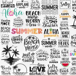 summer svg bundle, summer svg, beach svg, summertime svg, vacation svg, summer cut files, cricut, png, svg /