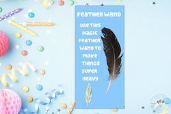 magic feather wand |birthday party |party favor | party activity