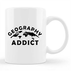 geography mug, geography gift, geography teacher, geography gifts, geographer gift, geographer mug, teacher appreciation