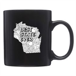 wisconsin mug, wisconsin gift, wi mug, wi gift, wisconsin mugs, wisconsin state, state mug, wisconsin pride, wisconsin p