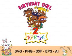 african american rugrats iron on transfer personalized birthday png  svg digital download prints, digital print