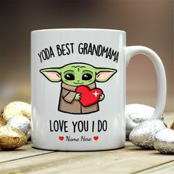 grandmama gifts, yoda best grandmama, funny gift for grandmama, grandmama mug, grandmama mug, grandmama gift idea, grand