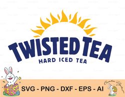 twisted tea svg, twist tea svg cut file, ice tea clipart, svg cut file for cricut, cut file for silhouette, hard iced te