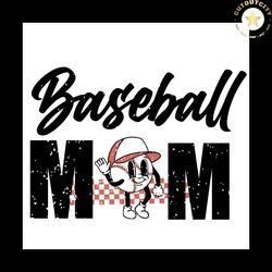 baseball mom svg png, vintage svg, baseball svg, mom svg, baseball hat svg