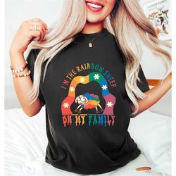 rainbow sheep shirt, pride rainbow shirt, lgbtq shirt, pride shirt, love is love, equality shirt, human rights shirt, ga