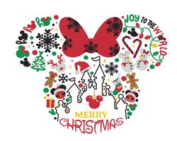 mickey christmas svg, disney christmas bundle svg, disney christmas svg, mouse head christmas svg