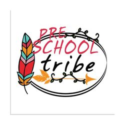 preschool tribe svg files for silhouette, files for cricut, svg, dxf, eps, png instant download