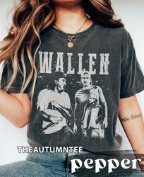 vintage wallen western t-shirt, comfort colors wallen shirt, cowgirl country shirt, one night at a time tour 2023, retro