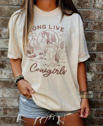 vintage long live cowgirls tshirt, western cowgirl shirt, vintage cowgirl, vintage western shirt, wallen western tshirt,