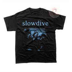 slowdive unisex t-shirt - original album classics 2012 tee - music band graphic shirt - printed band poster for gift