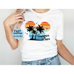 summer vibes vacation 2023 shirt, summer shirt for women men, summer vacation gift, family vacation tee, beach summer sh