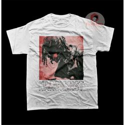 Rapper Playboi Carti T-shirts Music Album Whole Lotta Red Graphic