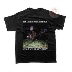 Suicide Boys Unisex Shirt - My Liver Will Handle What My Heart Can't Album Tee - Hip Hop Music Merch - Ruby Da Cherry -