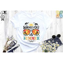 Schools Out For Summer Shirt, Last Day Of School, Teacher Summer Shirt, Schools Out Shirt, Summer Shirt, Teacher Life Sh