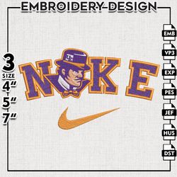 nike evansville purple aces embroidery designs, ncaa embroidery files, evansville purple aces machine embroidery files