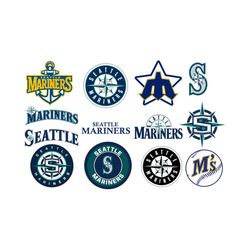 seattle mariners logo mlb baseball svg, sport svg, seattle mariners svg, mlb logo svg, baseball teams svg, mlb bundle sv