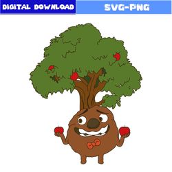 funny tree svg, clod svg, clod elemental svg, elemental character svg, elemental svg, disney svg, png digital file
