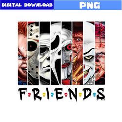 horror friends png, friends png, horror movie png, horror movie character png, halloween png, png file