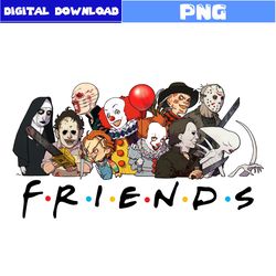 horror png, horror friends png, friends png, horror movie png, horror movie character png, halloween png, png file