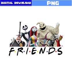 the nightmare before christmas png, blood png, friends png, cartoon png, horror movie character png, halloween png