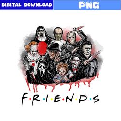 horror movies friends png, blood png, horror movies png, horror png, horror character png, halloween png