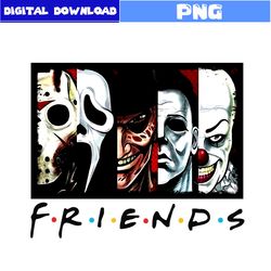 michael myers png, ghostface png, jason voorhees png, horror friends face png, horror character png, halloween png