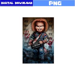 child's play png, chucky doll png, chucky png, horror character png, halloween png, png digital file