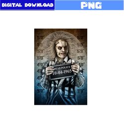 beetlejuice png, horror png, horror movies png, horror character png, halloween png, png digital file