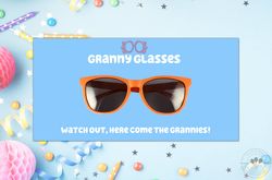granny glasses | party favor | digital download | goody bag| here come the grannies