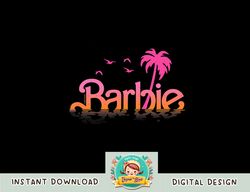 barbie - logo water reflection png, sublimation copy