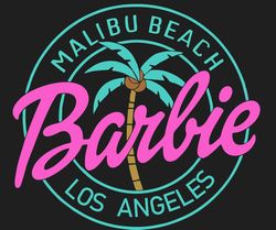 barbie malibu beach with palm tree