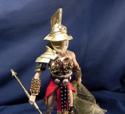 action figure phicen.  a gladiator from ancient rome.
