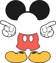 mickey logo svg, disney svg